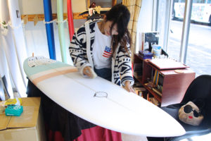 ATOM Surfboard Y.F.D. model round