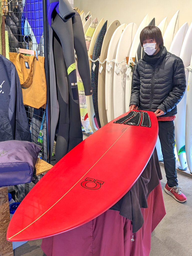 ATOM Surfboard Y.F.D. model 6'5"