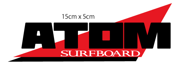 ATOM Surfboard Decal 2023_2